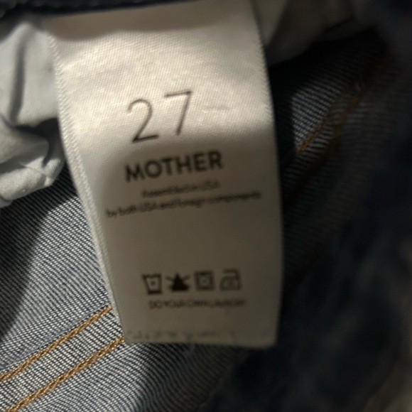 Mother Distressed Ripped Jeans - Picture 2 of 3